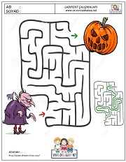 çocuklar için Labirent Bulmaca